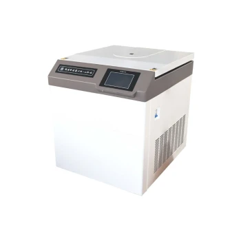 Напольная центрифуга с охлаждением и ротором на 4 стакана модель LD-6