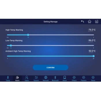 Морозильник для ультранизкой температуры ТМ MELING на 858 л. со встроенным мониторингом температуры (-10...-86°С)