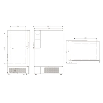 Морозильник для ультранизкой температуры ТМ MELING на 1008 л. со встроенным мониторингом температуры (-10...-86°С) 