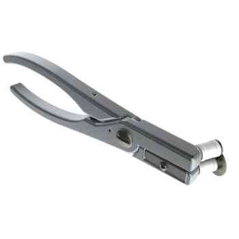 Роликові щипці (прокатувач) для роботи з ПВХ трубками контейнерів з кров'ю